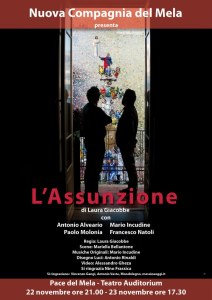 La locandina de "L'Assunzione" di Laura Giacobbe
