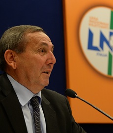 Belloli subito dopo la sua elezione