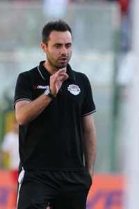 De Zerbi, tecnico del Foggia (foto Gabriele Maricchiolo)