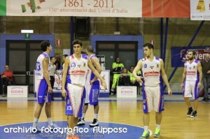 Il quintetto del Cocuzza San Filippo del Mela (foto CAmbria)