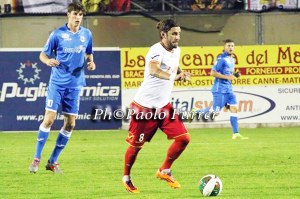 Il rientrante Nigro ha propiziato la rete del momentaneo 1-0 di Izzillo