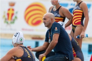 Maurizio Mirarchi durante un time out