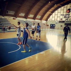 Sessione di tiro per i ragazzi dell'under 19 paladina