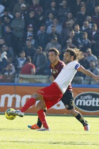 Corona in azione all'Arechi (foto Furrer)