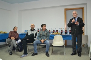 Copia di Festa dell'Atleta (i tecnici Silvia Bosurgi - Nedeljko Rodic - Antonio Laganà ed il presidente Giuseppe Carmignani)