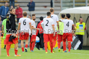 Il Messina lascia il campo all'Arechi in Coppa Italia