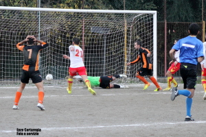 Il gol di Ribaudo (Stefanese)