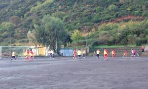 Malfa - Fc Contesse 0-1. Una fase del match