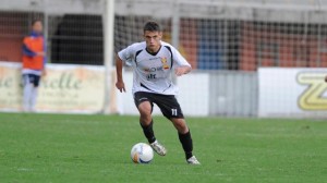Samuel Portovenero con la maglia del Città di Messina