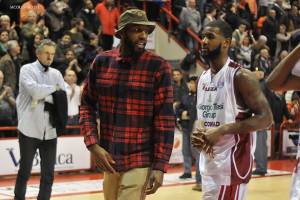Il nuovo acquisto di Pistoia Tony Easley in borghese