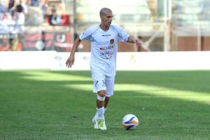 Nicola Citro in azione con la maglia del Città di Messina
