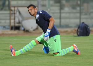 Alessandro Berardi con la divisa della Lazio
