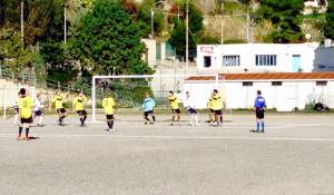 Real Filicudi - Contesse 0-1. Una fase della gara