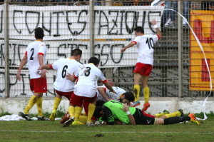 Esultanza goal Igea Virtus