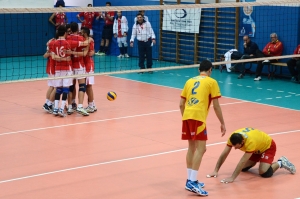Una fase del match