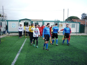 L'ingresso in campo