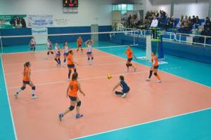 Messana Tremonti-Pgs Luce, una fase del match