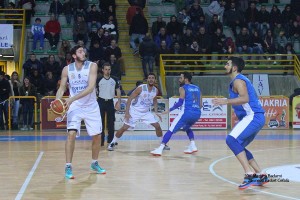 Una fase del match fra Patti e Cefalù