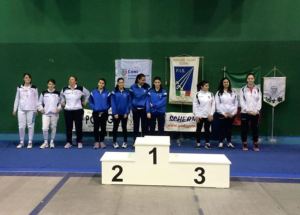 Podio Spada Femminile ad Ariano Irpino