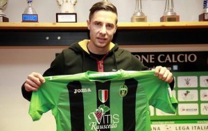 Sasa Bjelanovic con la maglia del Pordenone