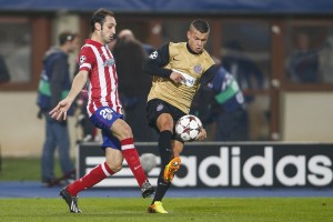 Spiridonovic ha esordito in Champion's League nel match contro l'Atletico Madrid nell'ottobre 2013