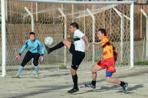 Una fase del match tra Camaro e Messana