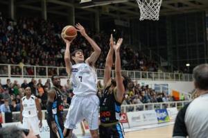 Davide Pascolo (Trento) al tiro ravvicinato