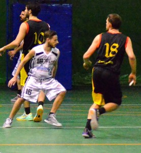 Azione di gioco (foto Adrano) 