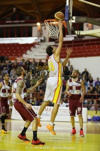 Luca Garri nel pitturato (foto Ignazio Brigandì)