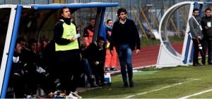 Corona e Grassadonia si agitano in panchina a Caserta