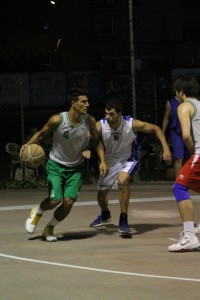 Filippo Mori impegnato in un torneo estivo