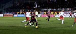 Caccavallo batte per la seconda volta Iuliano (foto Giuseppe Scialla)