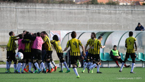 L'esultanza della Tiger dopo un gol