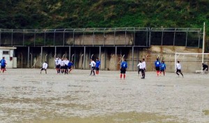 Contesse - Juvenilia, una fase del match