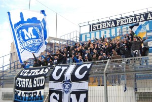 Gli ultras del Matera