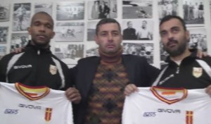 De Paula, Pagni e Rullo in posa