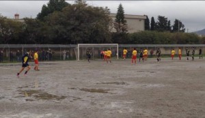 Il gol decisivo messo a segno da Pandolfino