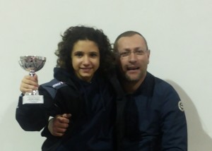 Il maestro Cutugno con Doriana Smeriglio