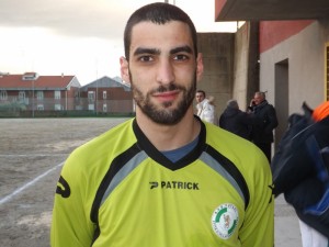 Il portiere Mariano Leone
