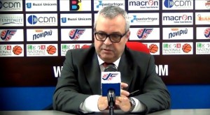 Giovanni Perdichizzi in sala stampa