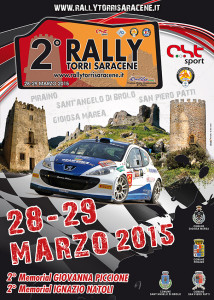 La locandina del 2° Rally Torri Saracene