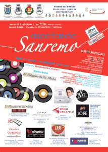 La locandina di Aspettando Sanremo