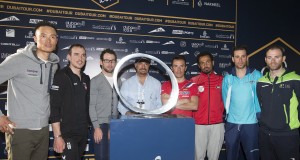 Nibali alla presentazione del Dubai Tour