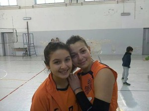 I due capitani dell'under 14 e 16 del Messana Tremonti