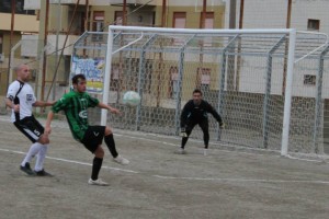 Una fase del match