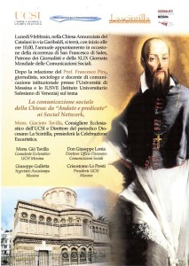La locandina dell'evento