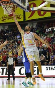 L'mvp del match Luca Garri, 23 punti per lui