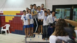 La premiazione della staffetta Junior