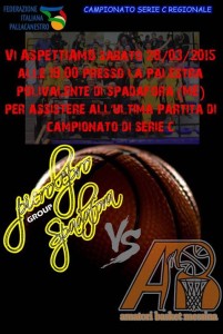 Locandina pre partita Spadafora-Amatori Messina