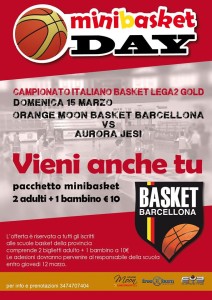La locandina del Minibasket day